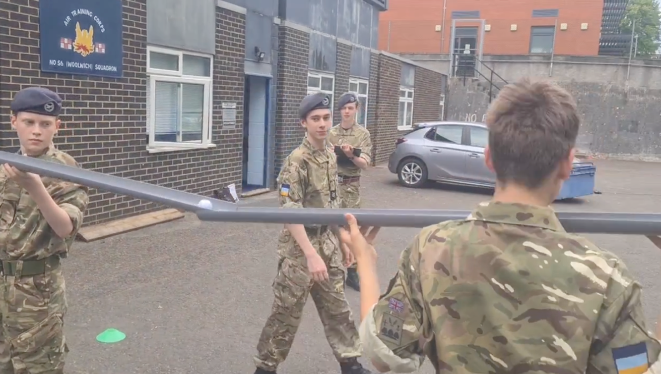 London Wing Air Cadets photograph