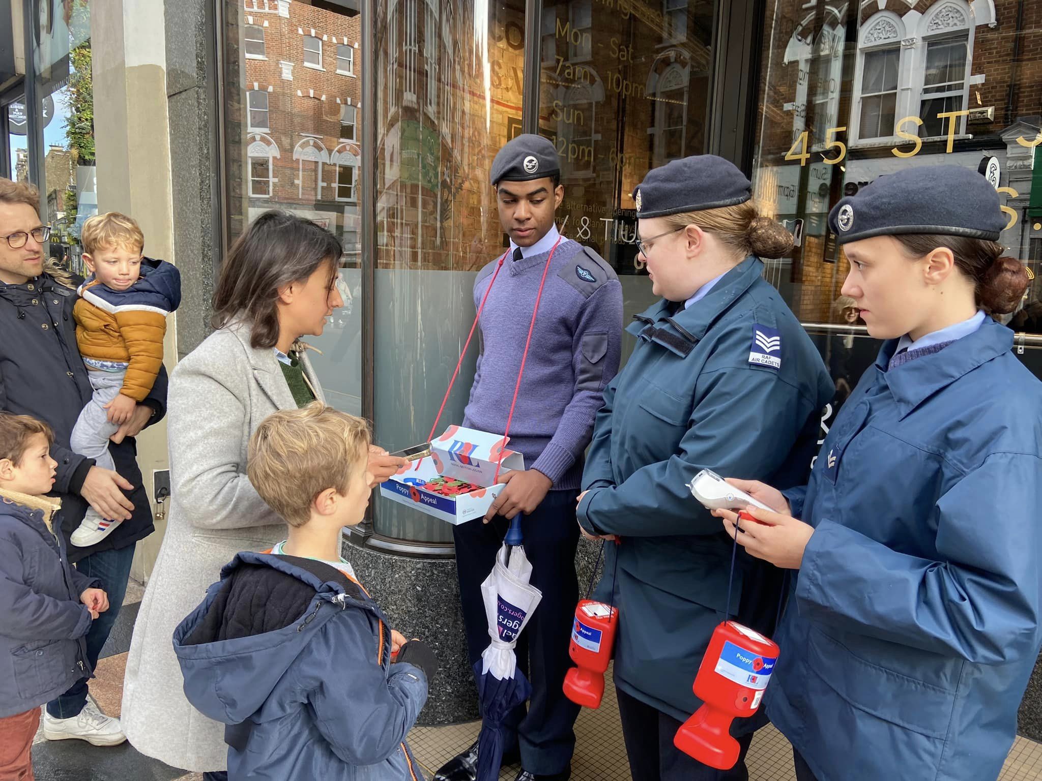 London Wing Air Cadets photograph