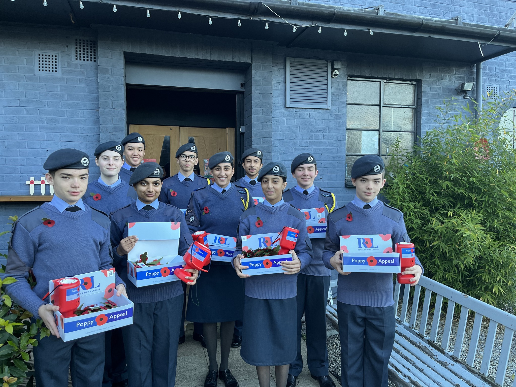 London Wing Air Cadets photograph