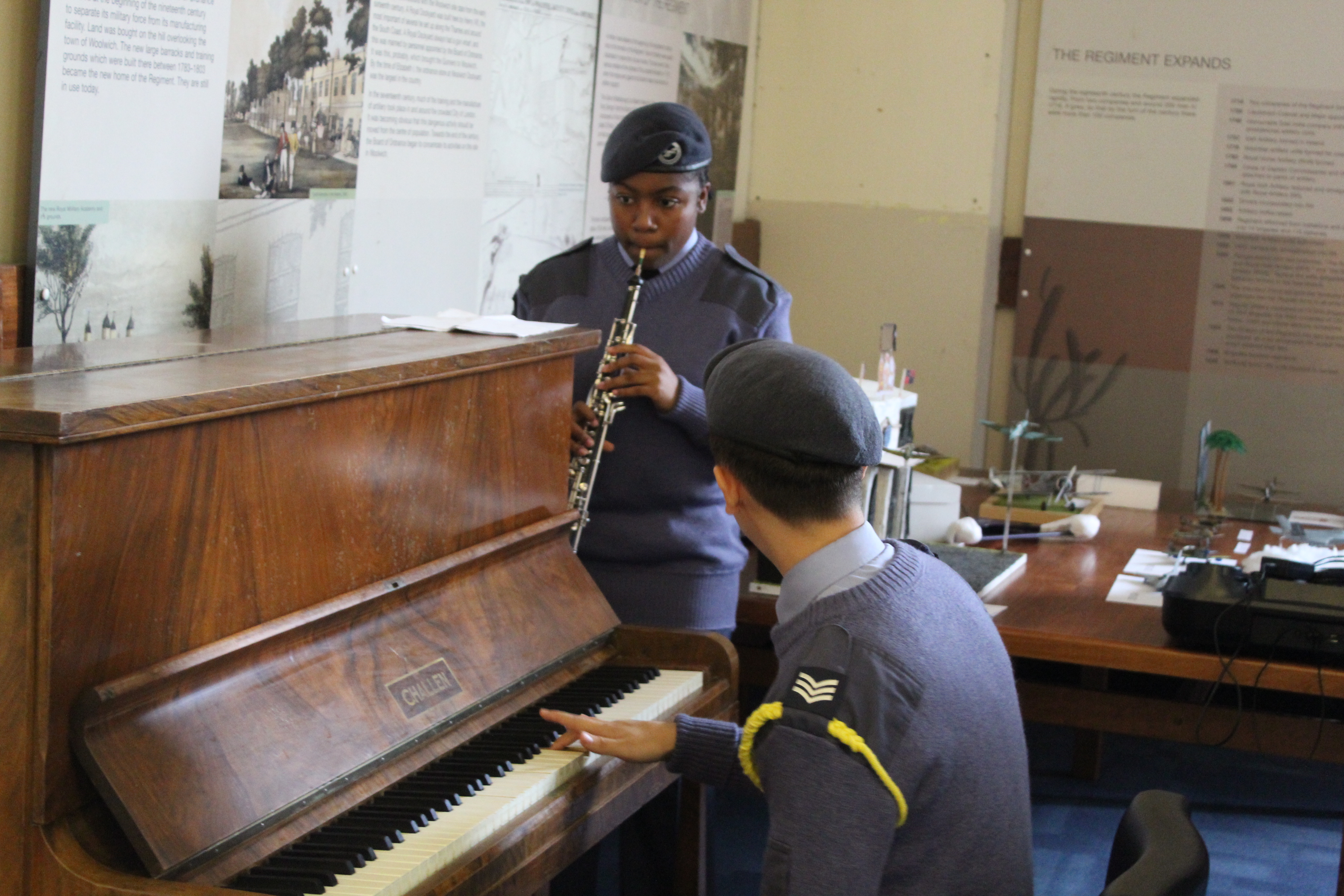 London Wing Air Cadets photograph